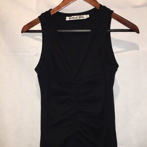 Michael Stars Black Knot Bodycon Dress | Size S